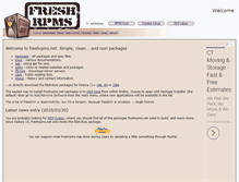Tablet Screenshot of freshrpms.net